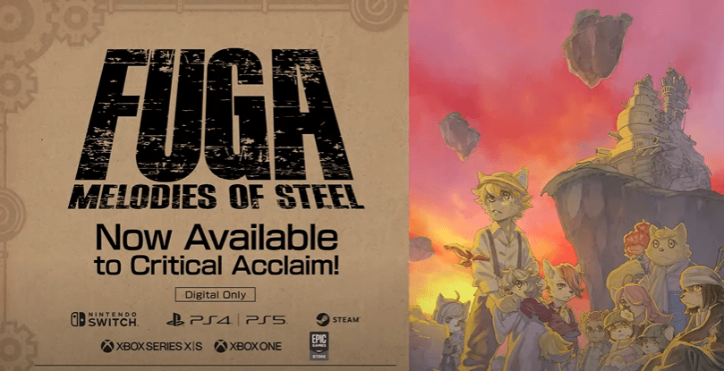RPG Fuga: Melodies of Steel2 DLC Pack to Be Release on  March 24, 202