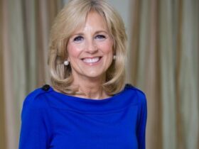 Jill Biden, Others Present at State of the Union Address Rise in Support of Ukraine
