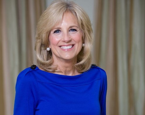 Jill Biden, Others Present at State of the Union Address Rise in Support of Ukraine