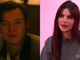 Emily Ratajkowski and Harry Styles