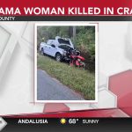 Alabama woman killed in a head-on motorcycle crash in Holmes County