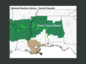 Flood warning issued in Alabama